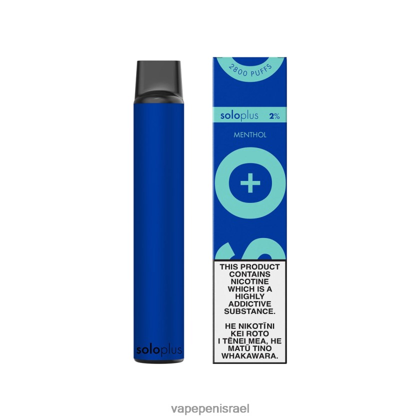 Disposable Vape Israel - Solo Plus ואפי חד פעמי מֶנתוֹל 2RHF8632
