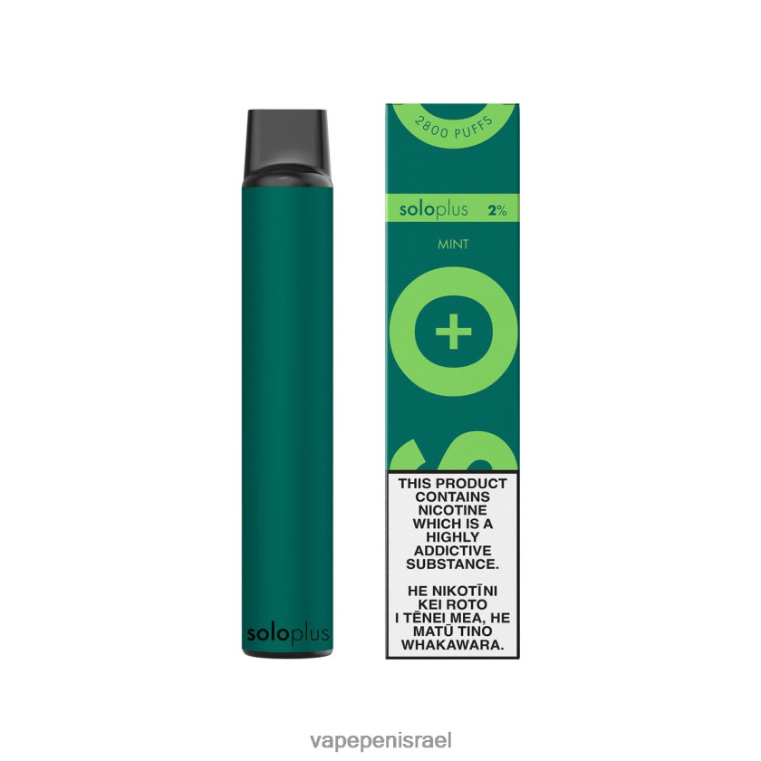 Vape Juice Israel - Solo Plus ואפי חד פעמי מֶנטָה 2RHF8633