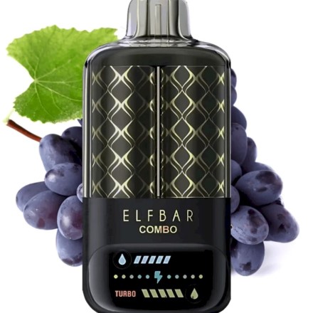 Disposable Vape Israel - Elf Bar Combo 25,000 משקה ענבים ומרי LNJHNR7