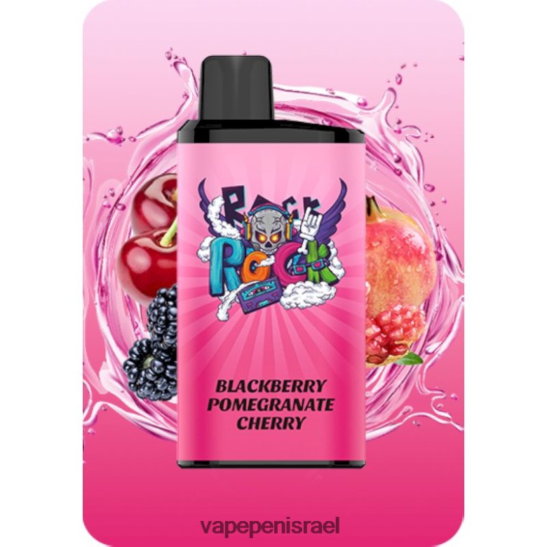 Disposable Vape Israel - IGET Bar מִקצוֹעָן DT2J6612 דובדבן רימון גבברי