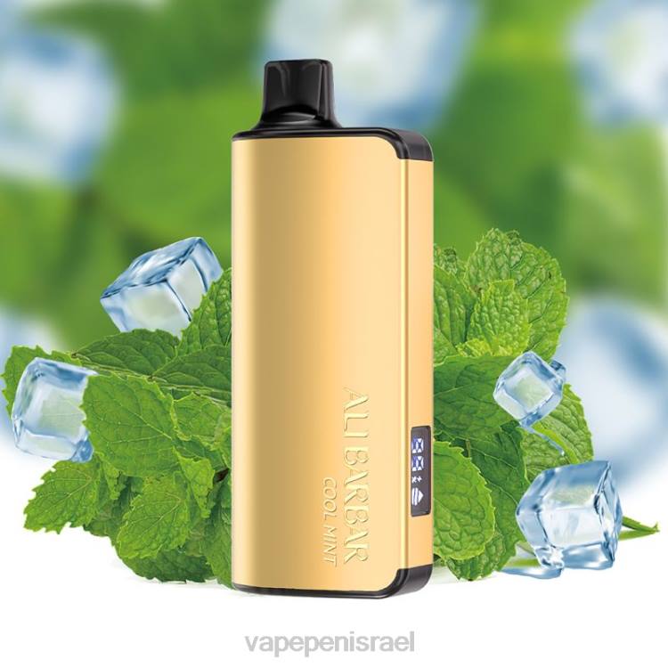 E Cigarette Liquid - Alibarbar Ingot 20,000 אדים חד פעמיים מנטה קרירה 226435