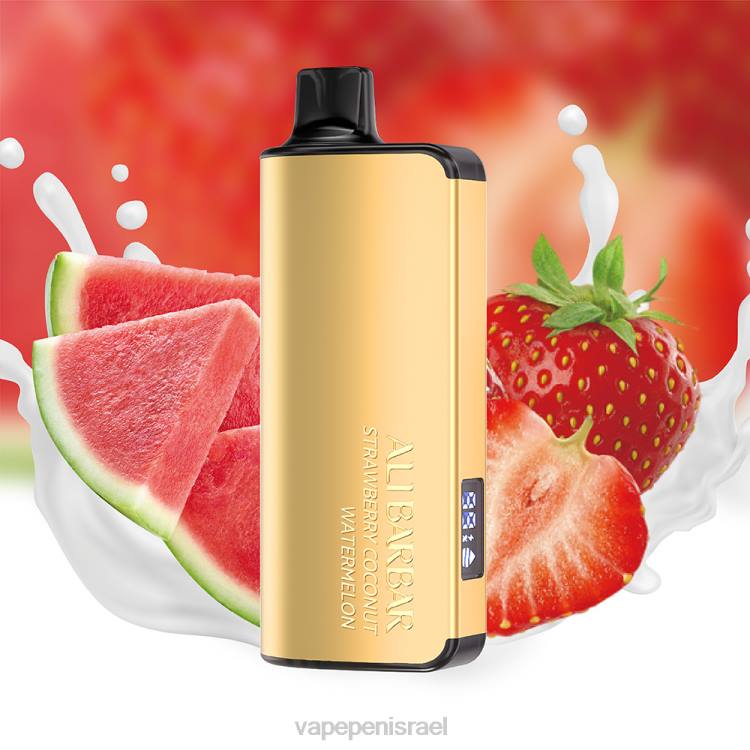 E Cigarette Liquid - Alibarbar Ingot 20,000 אדים חד פעמיים מנטה קרירה 226435