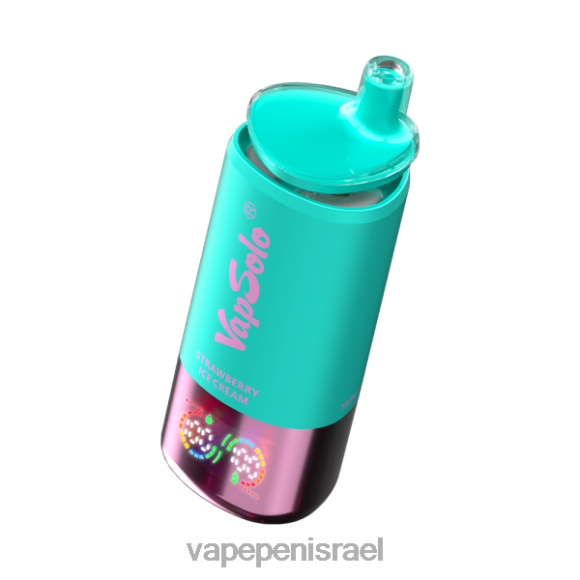 E Cigarette Liquid - VapSolo Triple 30000 שאיפות F6BFF10 קרח אבטיח וקרח תות ומלון משולש