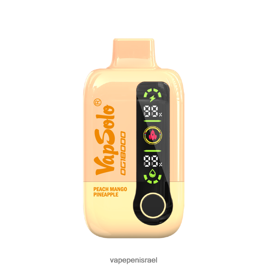 E Cigarette Liquid - VapSolo dg18000 אננס מנגו אפרסק V2DTB25