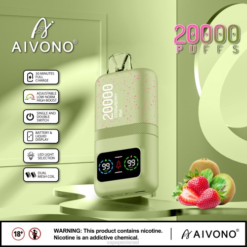 Vape Israel - Aivono AIM magic 20000 P4D2681 קיווי תות