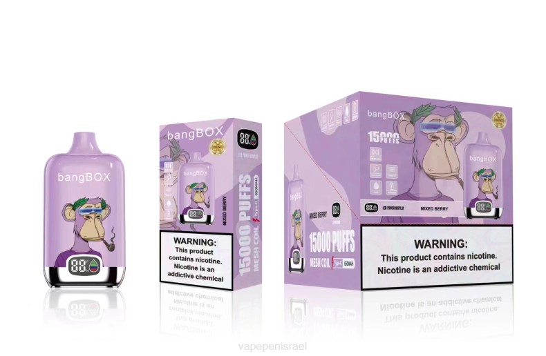 Vape Israel - Bang Box 15000 שאיפות ברי מעורב 8X0241