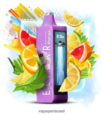 Vape Israel - Elf Bar Planet 25,000 באחה ספלאש LNJHNR26