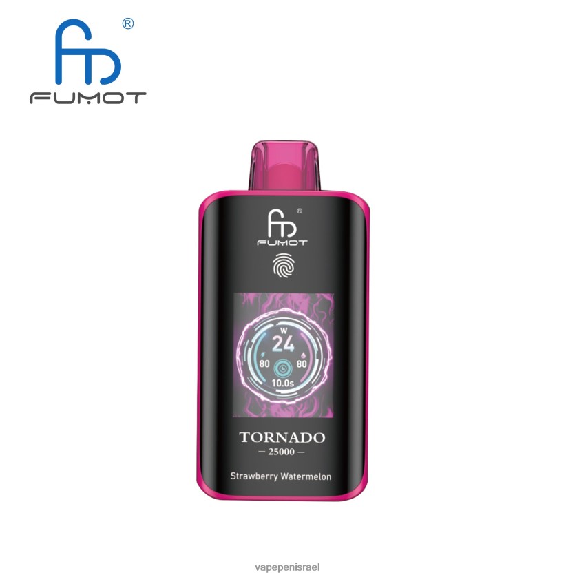 Vape Israel - Fumot Tornado 25000 וואפ חד פעמי אבטיח תות LTLF0616