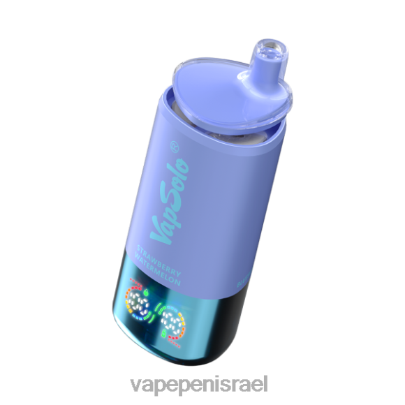 Vape Israel - VapSolo Triple 30000 שאיפות F6BFF1 לימון ליים ותות אבטיח וקרח אוכמניות