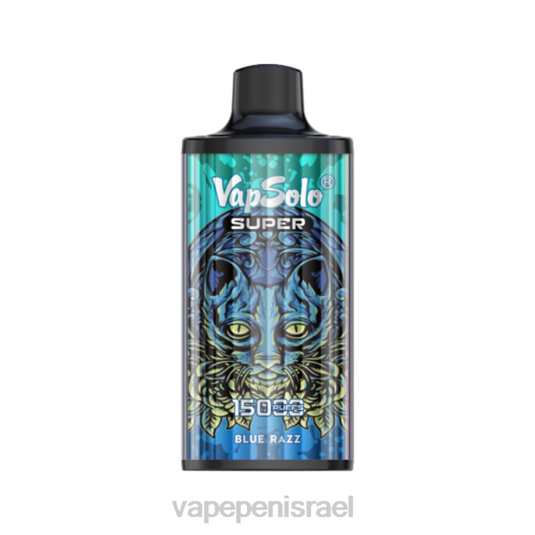 Vape Israel - Vapsolo SUPER ואפי חד פעמי כחול ראז 2264126