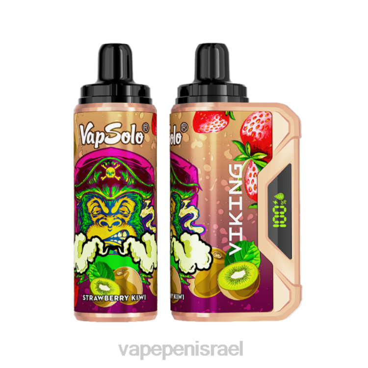 Vape Israel - Vapsolo VIKING ואפי חד פעמי קיווי תות 2264156