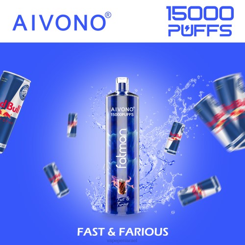 Vape Juice Israel - Aivono FATMAN 15,000 P4D2618 מהיר ועצבני