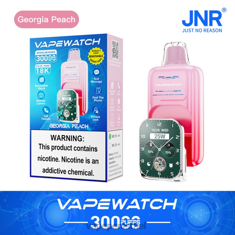 Vape Juice Israel - JNR שעון vape ג'ורג'יה אפרסק 8XB6D3