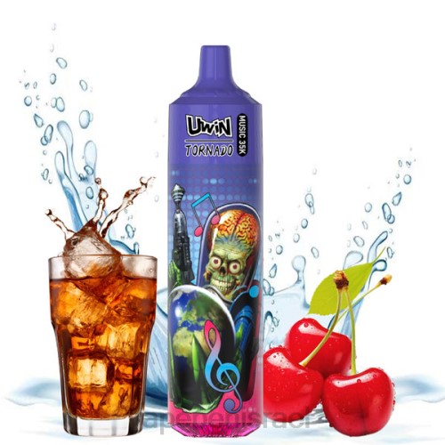 Vape Juice Israel - UWIN CRYSTAL ואפי חד פעמי 35k P4D26393 קולה דובדבן