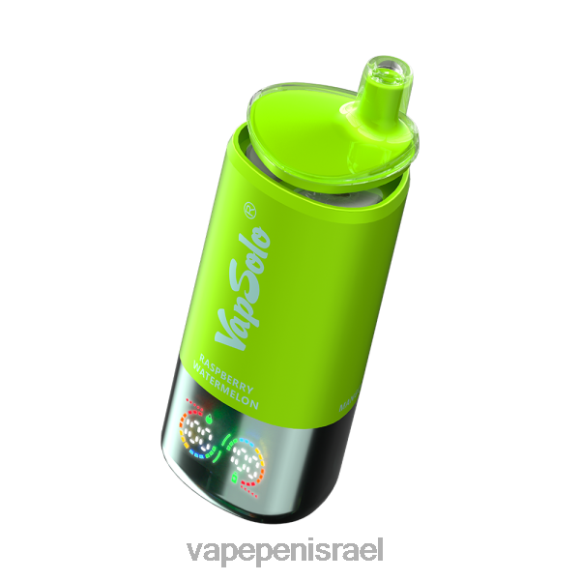 Vape Juice Israel - VapSolo Triple 30000 שאיפות F6BFF3 אבטיח פטל ומנגו אפרסק וקיווי תות