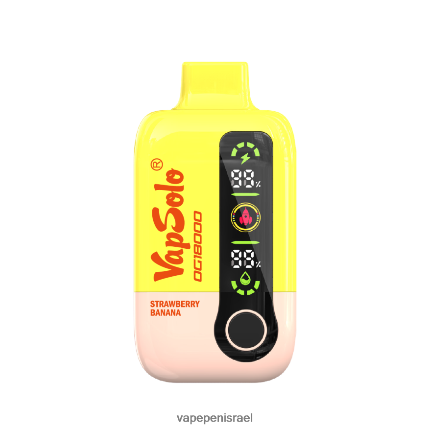 Vape Juice Israel - VapSolo dg18000 בננה תות V2DTB28