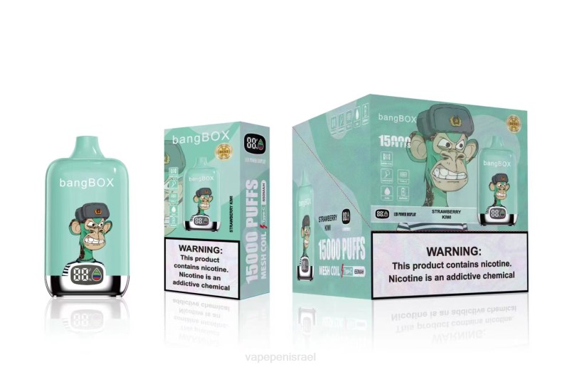 Vape Pen - Bang Box 15000 שאיפות קיווי תות 8X0239