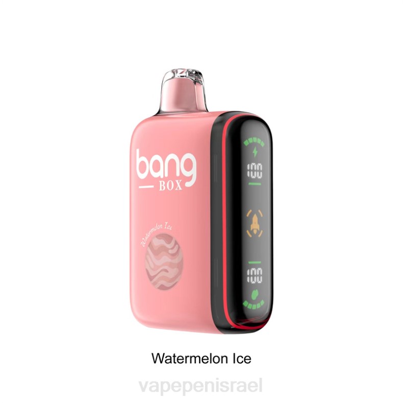 Vape Pen - Bang Box תצוגת כוח חכמה של 9000-18000 נשיפות קרח אבטיח 8X0234
