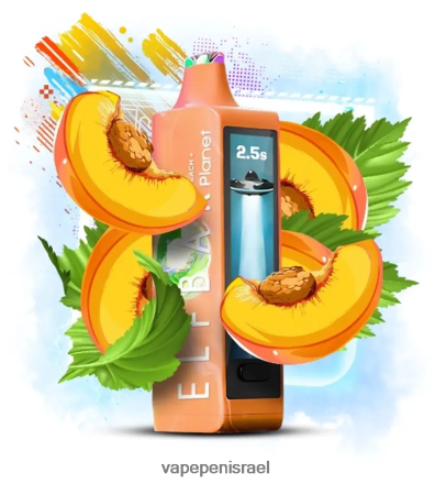 Vape Pen - Elf Bar Planet 25,000 אֲפַרסֵק LNJHNR24