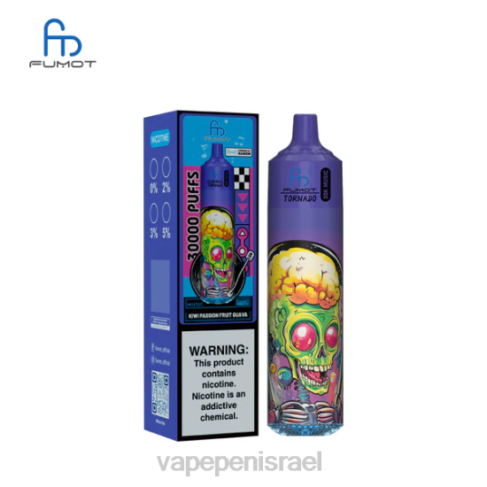 Vape Pen - Fumot Tornado מוזיקה של 30 אלף קיווי פסיפלורה גויאבה NF8L14