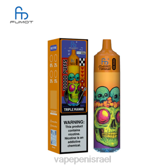 Vape Pen - Fumot Tornado מוזיקה של 30 אלף מנגו משולש NF8L29