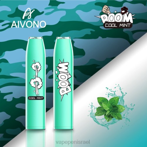 Disposable Vape Israel - Aivono AIM BOOM 600 P4D26357 מנטה קרירה