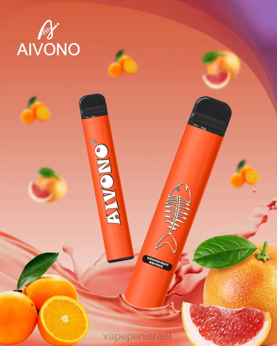 E Cigarette Liquid - Aivono AIM FISHBONE 600 P4D26280 תפוז אשכולית