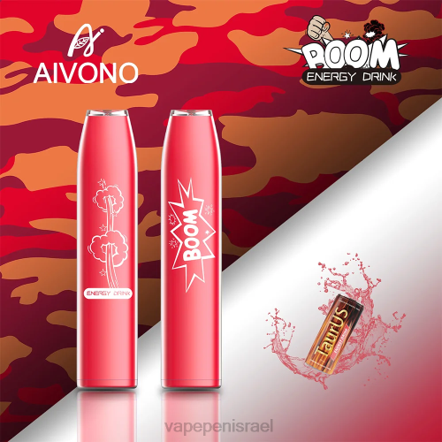 Vape Juice Israel - Aivono AIM BOOM 600 P4D26358 משקה אנרגיה