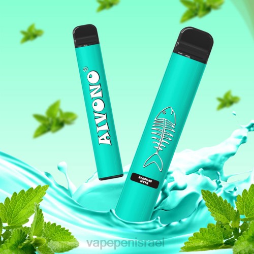 Vape Juice Israel - Aivono AIM FISHBONE 600 P4D26278 מנטה קרירה