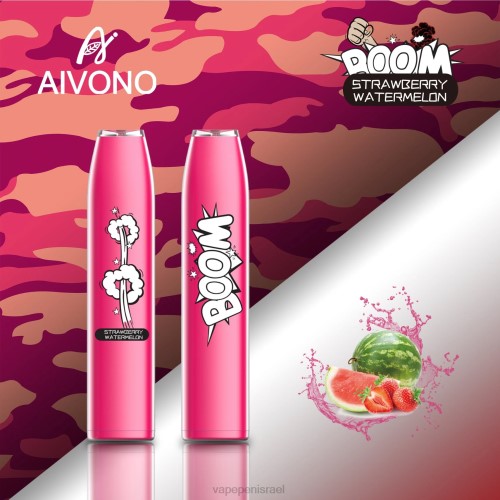 Vape Pen - Aivono AIM BOOM 600 P4D26364 אבטיח תות