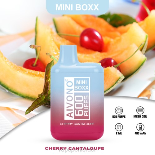 Vape Pen - Aivono AIM MINI BOXX 600 P4D26239 מלונית דובדבן