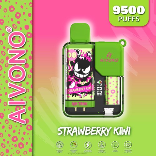 Disposable Vape Israel - Aivono AIM TANK 9500 P4D2647 קיווי תות