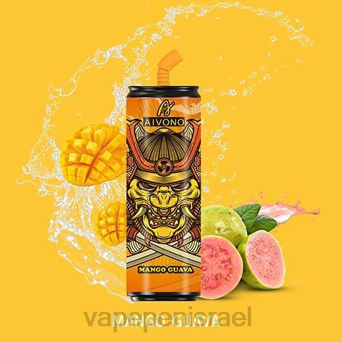 Disposable Vape Israel - Aivono AIM WINNER 6000 בקבוקי קוקה קולה P4D26112 גויאבה מנגו