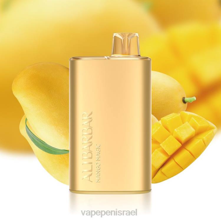Disposable Vape Israel - Alibarbar Rich 8000 וואפ חד פעמי קסם מנגו 22647