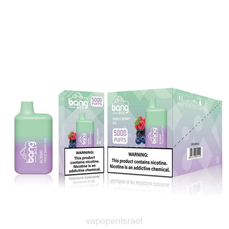 Disposable Vape Israel - Bang Box bc5000 חַד פַּעֲמִי 8X0287