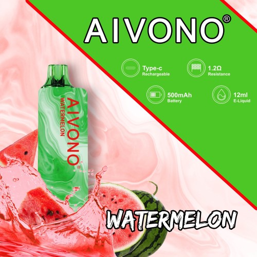 E Cigarette Liquid - Aivono AIM GUN 7000 P4D26110 אֲבַטִיחַ