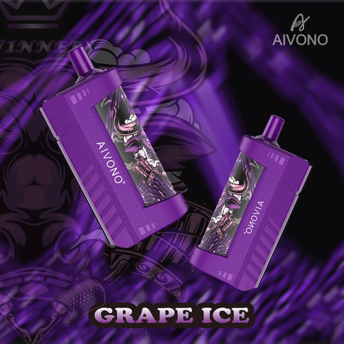 E Cigarette Liquid - Aivono AIM WINNER 5000 P4D26125 קרח ענבים
