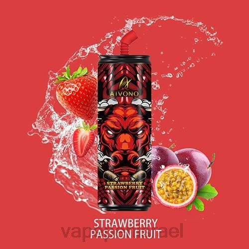 E Cigarette Liquid - Aivono AIM WINNER 6000 בקבוקי קוקה קולה P4D26115 פסיפלורה תות