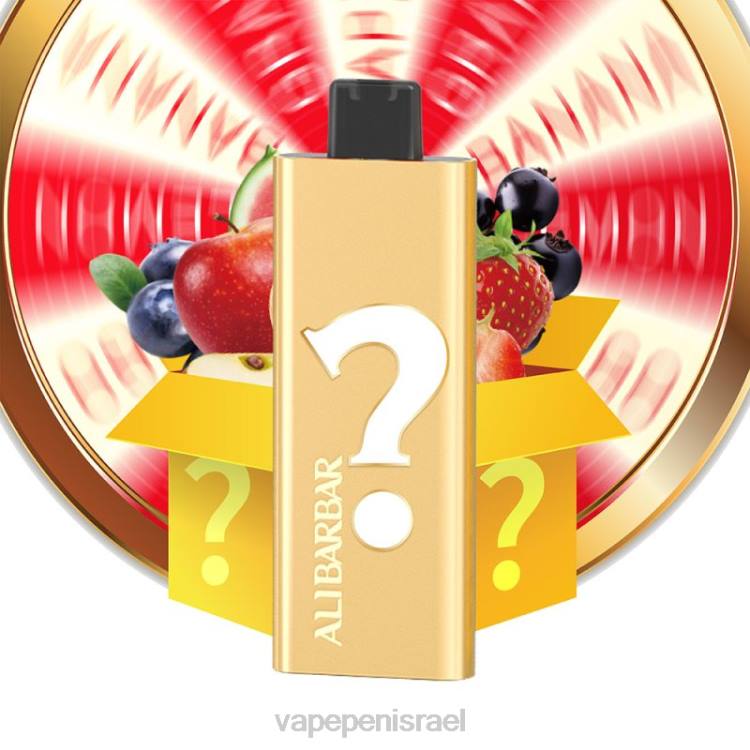 E Cigarette Liquid - Alibarbar Pandora 7000 וואפ חד פעמי רולטה בטעם 226455