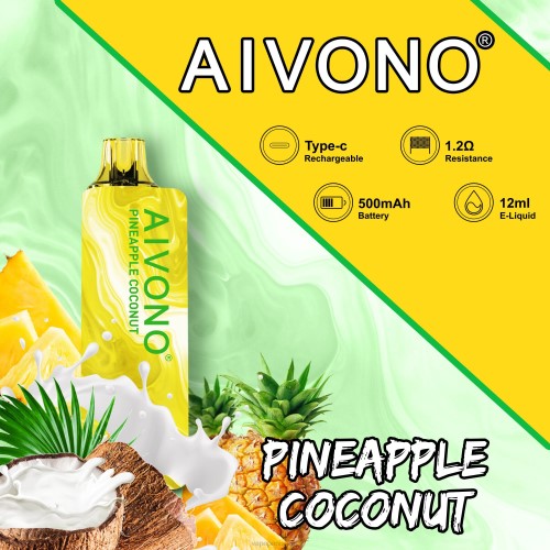 Vape Israel - Aivono AIM GUN 7000 P4D26106 קוקוס אננס