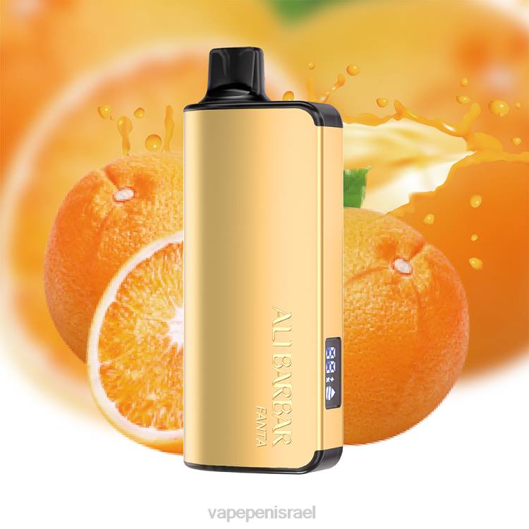Vape Israel - Alibarbar Ingot 9000 וואפ חד פעמי שקיעה בקליפורניה 226416
