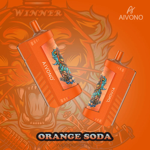 Vape Juice Israel - Aivono AIM WINNER 5000 P4D26128 סודה כתומה