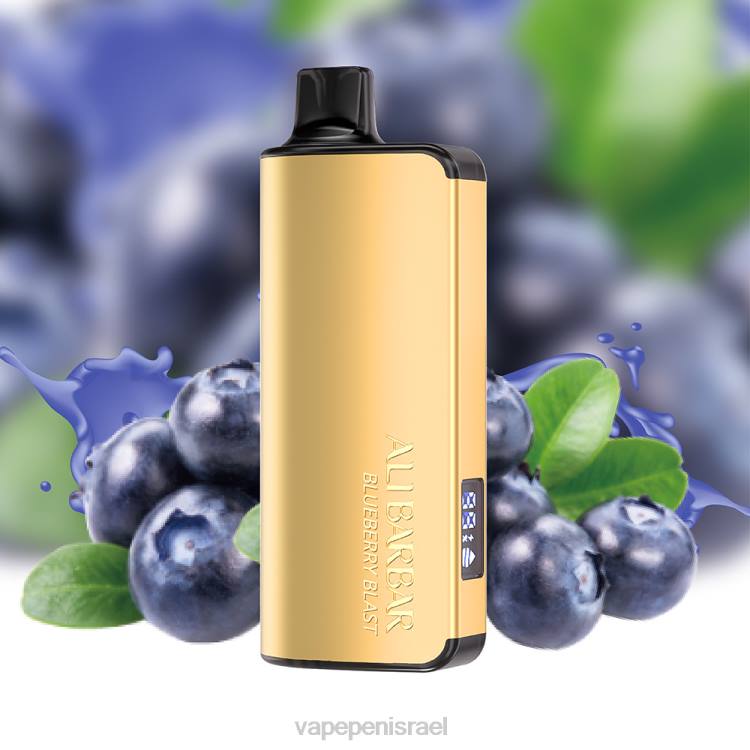 Vape Juice Israel - Alibarbar Ingot 9000 וואפ חד פעמי לימון ורוד 226423