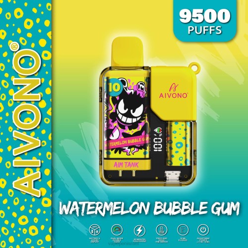 Vape Pen - Aivono AIM TANK 9500 P4D2644 מסטיק אבטיח