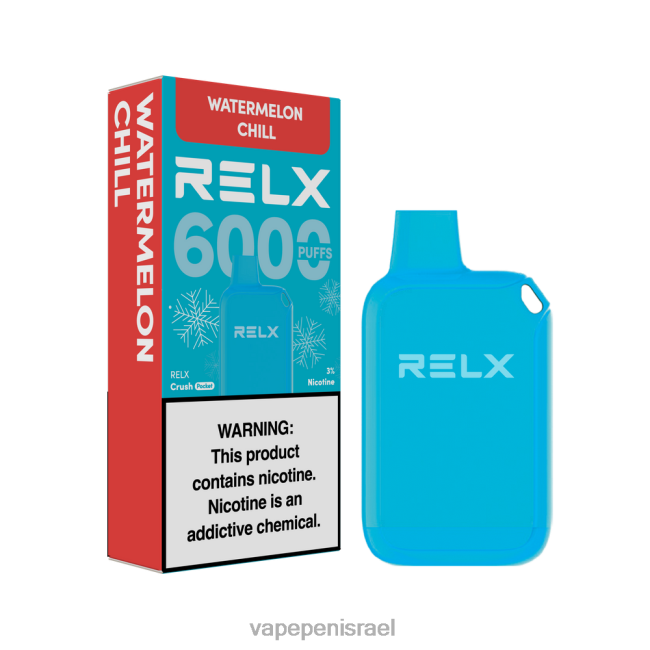 Vape Pen - RELX Crush Pocket 6000 קפואים צינת אבטיח 0D04Z24