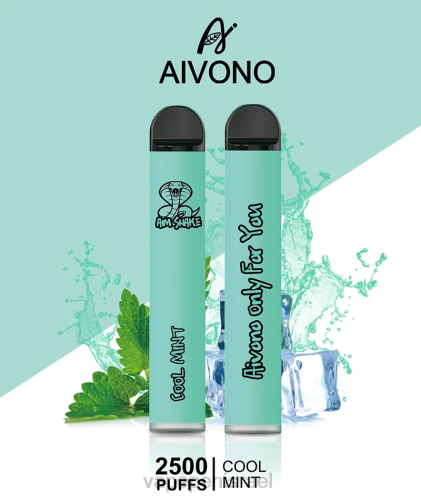 Disposable Vape Israel - Aivono AIM SNAKE 2500 P4D26302 מנטה קרירה