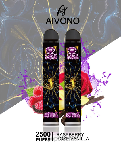 Disposable Vape Israel - Aivono AIM SNAKE 2500 P4D26317 וניל ורד פטל