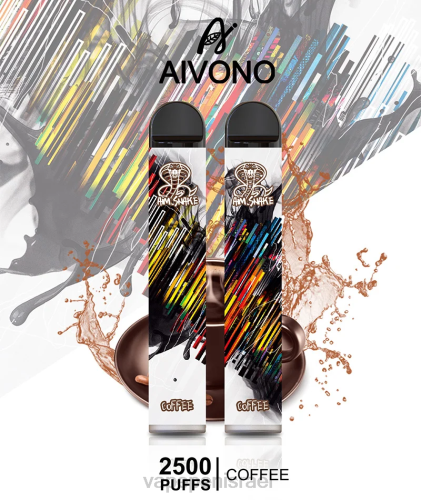 E Cigarette Liquid - Aivono AIM SNAKE 2500 P4D26300 קָפֶה