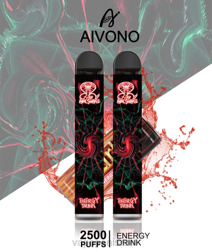 E Cigarette Liquid - Aivono AIM SNAKE 2500 P4D26305 משקה אנרגיה