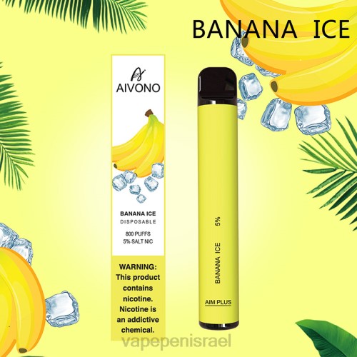 Vape Israel - Aivono AIM PLUS 800 P4D26171 קרח בננה